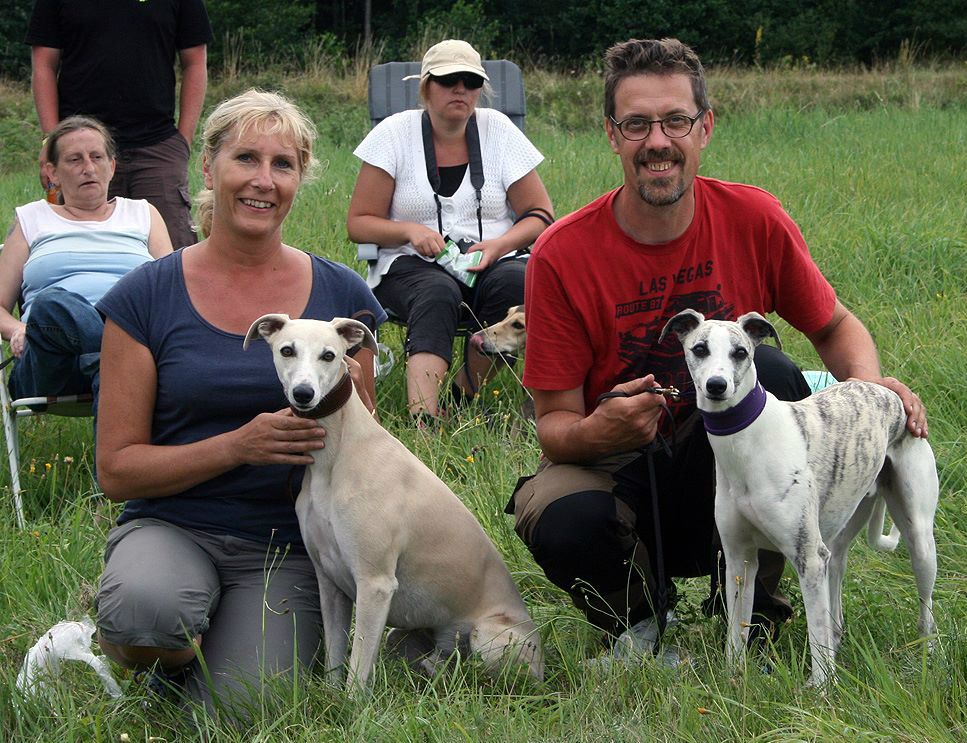 Jasper and Impe with proud owners
